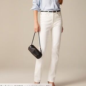 J crew Slim straight jean white